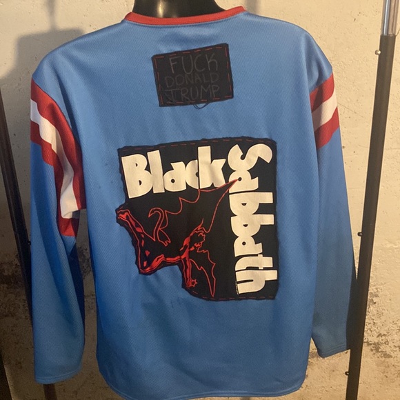 Upcycled Patched russel hockey jersey - Picture 4 of 6